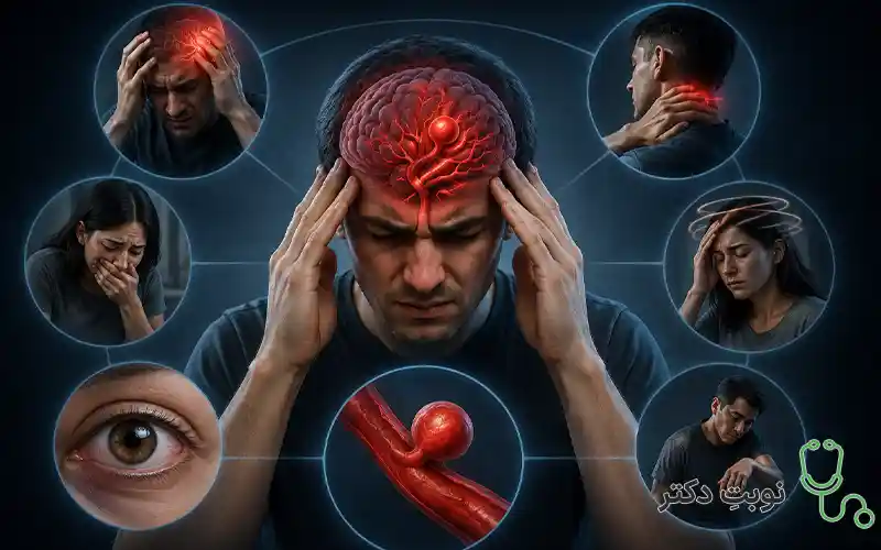 علائم آنوریسم مغزی